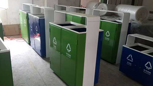 欣方圳分類垃圾桶投放廣東梅州街道