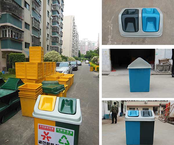 采購玻璃鋼戶外垃圾桶,認準欣方圳垃圾桶廠家